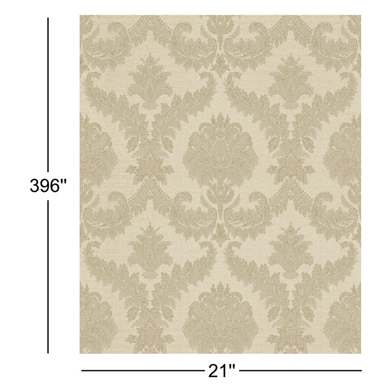 Rouleau de papier peint damasco imperiale Classic Italian Collection, Beige