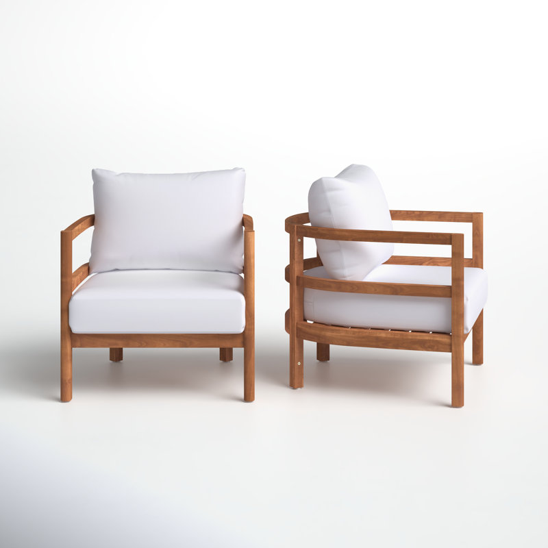 Eldridge Acacia Outdoor Lounge Chair