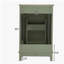 [Viedo] Petite armoire de meuble-lavabo moderne de 20 pouces avec lavabo en céramique - 20 * 14,5 * 33,3 pouces, rangement spacieux, 1 porte à fermeture douce