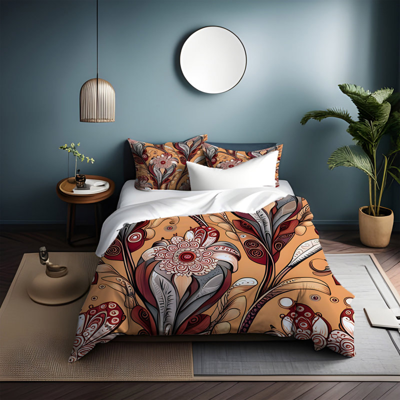Polyester Duvet Cover, King Duvet Cover + 2 King Shams