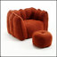 Fauteuil à billes doux avec mousse haute résilience pour un confort et une détente ultimes dans le salon ou la chambre à coucher