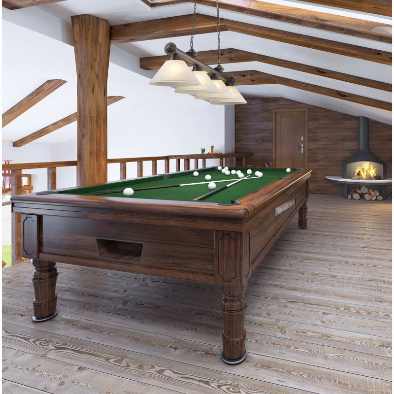 Billard 4 lumières Annaleisa, Lin blanc