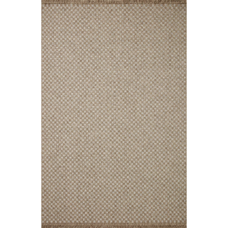 Gray Rectangular Flat Woven Synthetic 8' x 10' Rug