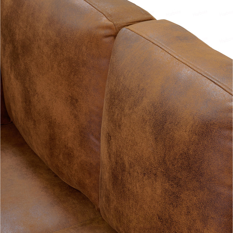 Upholstered L-Shape Sectional Sofa Bed with Pull Out Sleeper and Storage, Convertible Corner Couch with Cup Holders & Side Pockets