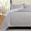 Ensembles de courtepointe 100% coton 98 po x 90 po Dduoxin - 1 courtepointe avec 2 taies décoratives-123301032-123301034
