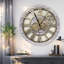 Horloge murale ronde surdimensionnée de 24 po pour le salon avec la collection America-73808852