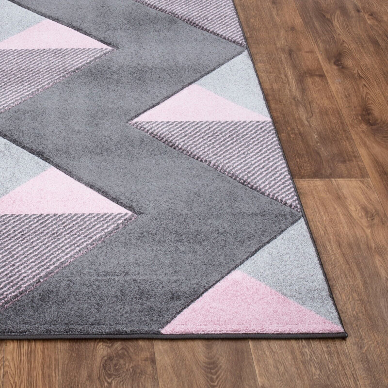Dieman Geometric Area Rug, Rectangle 160 x 230cm 