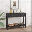Console avec tiroirs, canapé d'appoint en bois étroit