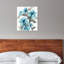 « turquoise florals » par oliver gal print-1790484339-1795902921