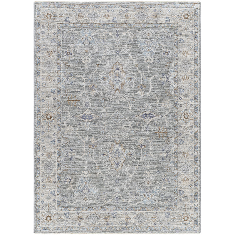 Mathewson Oriental Indoor Rug, Rectangle 6'7" x 9'6"