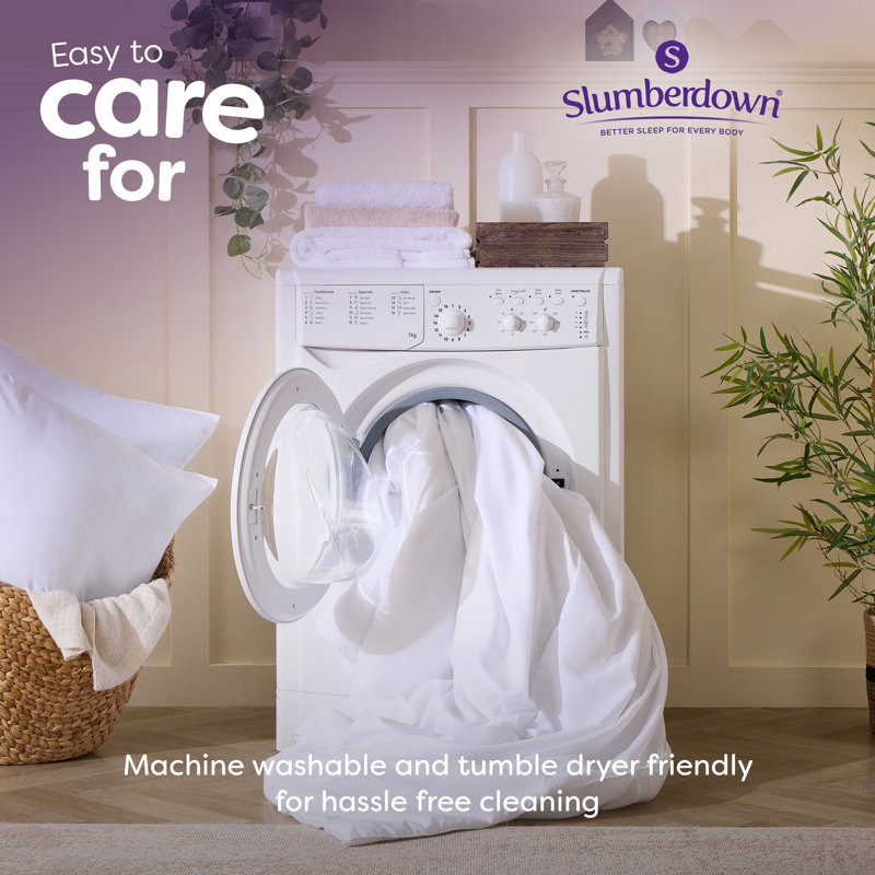 Slumberdown Anti Allergy 13.5 Tog All Seasons Duvet, Single