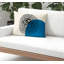 Coussin décoratif intérieur / extérieur en polyester filé floral Bavière-96813349