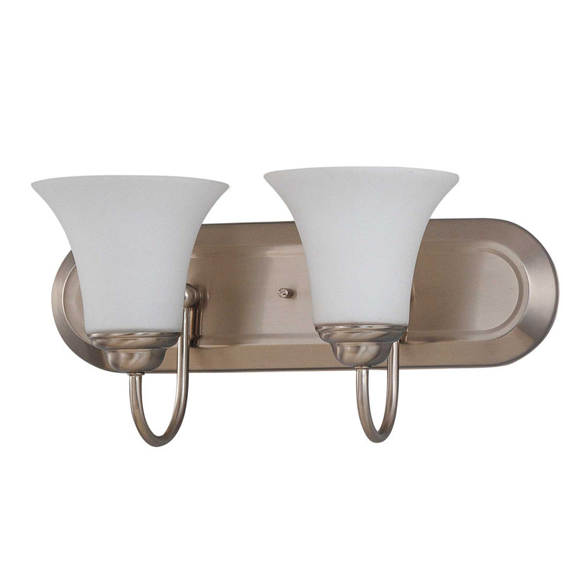 Zarate 2 - Light Vanity Light, 100 Watt, Brushed Nickel