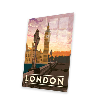England-London Print On Acrylic Glass