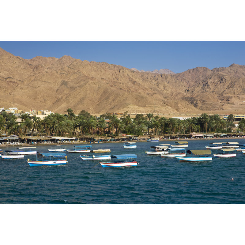 Aqaba Tourist Resort by WitR - Wrapped Canvas Print, 30cm H x 46cm W