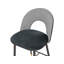 Falton Upholstered Counter Stool with Metal Frame