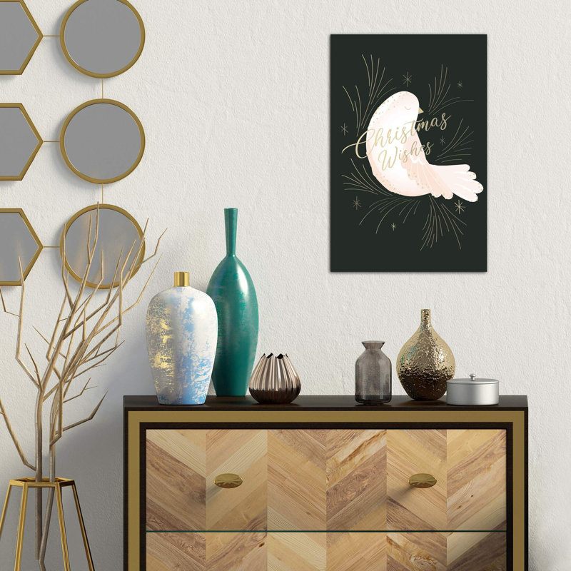 Elegant Christmas Ii by Jennifer Ellory - Wrapped Canvas Print, 66.04 cm H x 45.72 cm W x 1.91 cm D