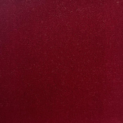 Mohair Fabric | Solid Faux Mohair Fabric | Color Crimson