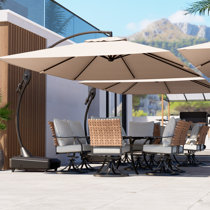 Sunvilla 12' Square Commercial Cantilever Umbrella