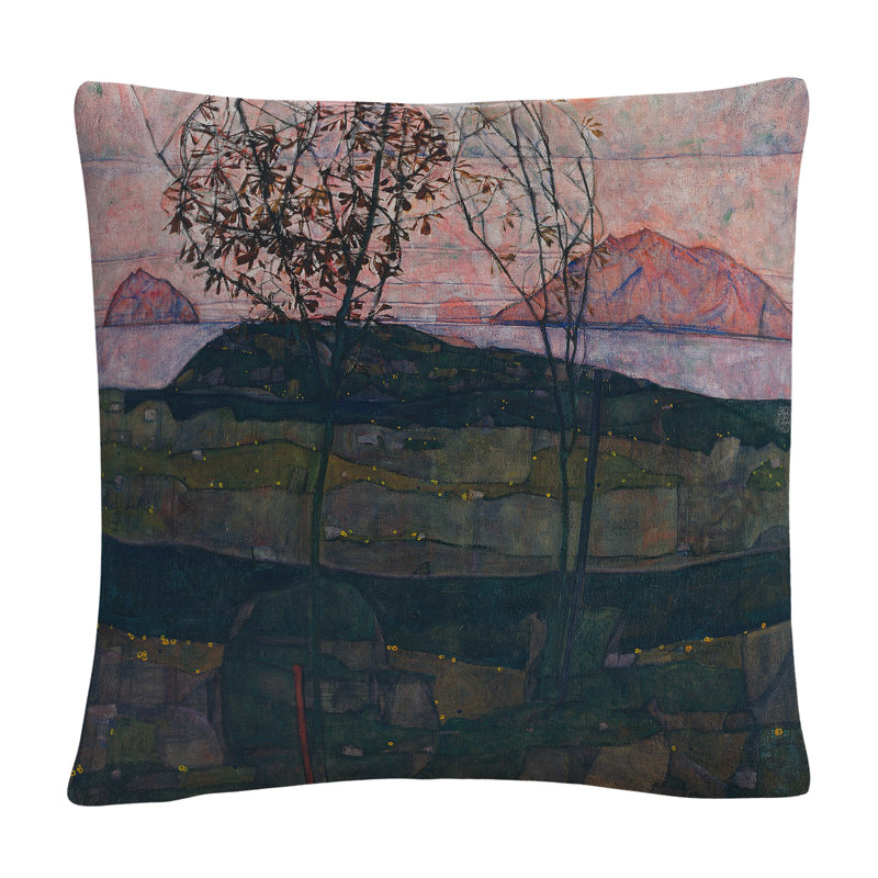Egon Schiele Throw Pillow