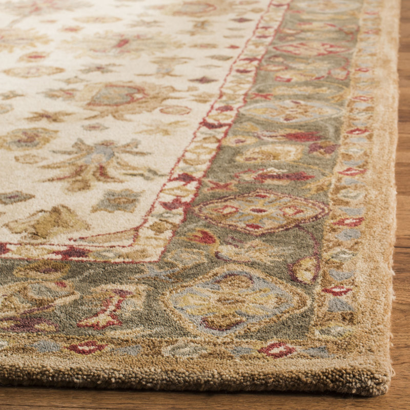 Tingley Hand Tufted Wool Pile Oriental Rug, Runner 2'3" x 8'