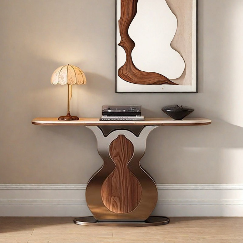 Luxury Console Table, 33.5" H x 47.2" W x 13.8" D