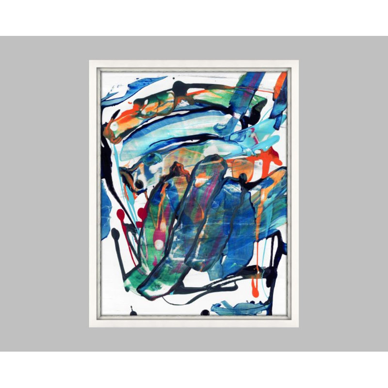 Dylan Grey " Mishmosh " by Dylan Grey, Image Brush Gel, 51" H x 40" W x 1.5" D