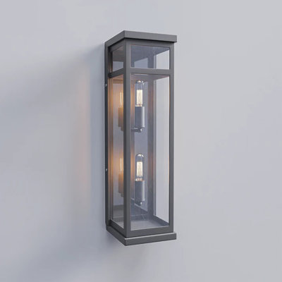 Applique murale 2 lumières encastrée (AMPOULE EXCLUE)