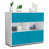 White/Turquoise