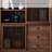 Simple Solid Wood Multi-Storage Sideboard