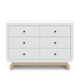 Santorini 5-In-1 Convertible Crib And 6 Drawer Dresser 2-Piece Nursery Set