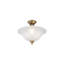 Aquala Glass Semi Flush Mount-20317163