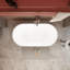 67'' x 32.62'' Freestanding Acrylic Bathtub