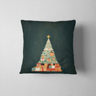 Christmas Eve Holiday Pillow Cover