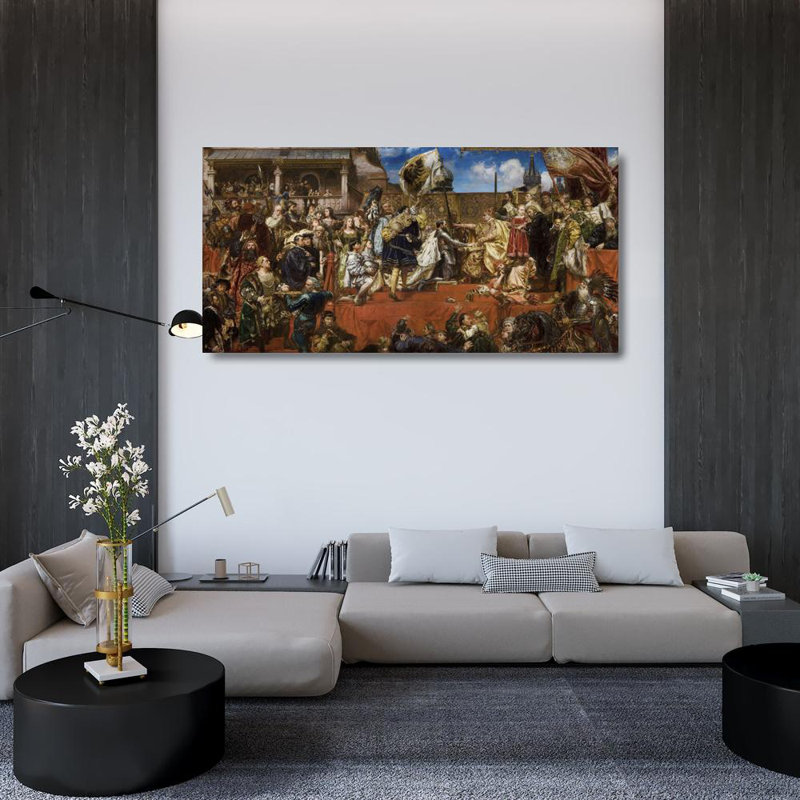 The Prussian Homage, 24" H x 48" W