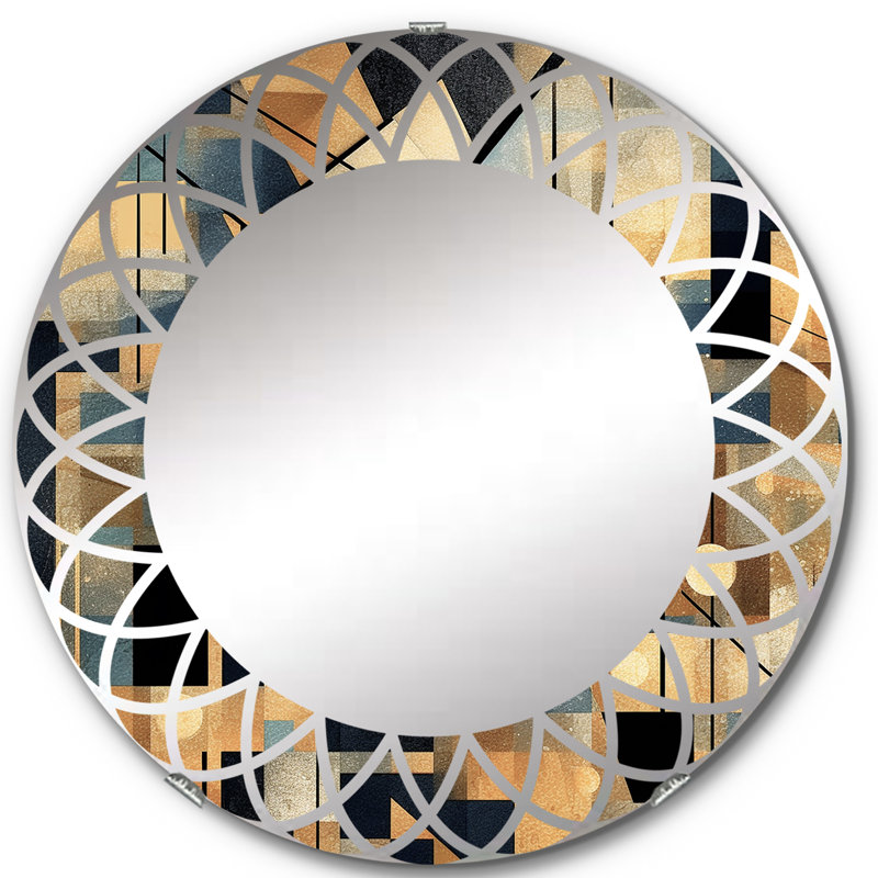 Miroir mural Zyire, 24 po x 24 po
