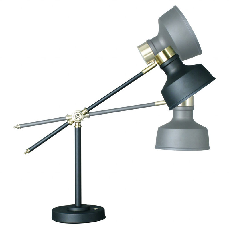 Ambania Metal Desk Lamp, Black