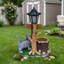 Statue chat pour jardin