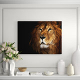 Prideful Lion Print
