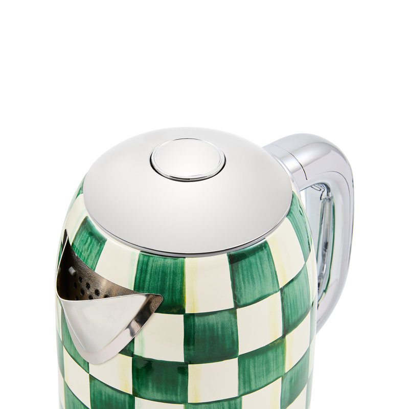 Check Electric Kettle, Emerald