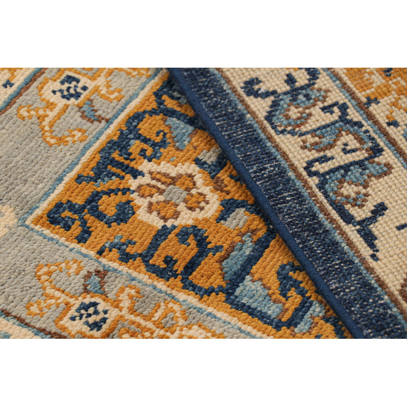 One-of-a-Kind Rectangle 9'2" X 12' Hand Knotted Area Rug, Rectangle 9'2" x 12'