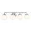 Meuble-lavabo 4 lumières Winston Porter Zakyrie-632635024