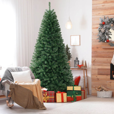Arbre de Noël avec embouts en PVC et gants de lumières à DEL blanc chaud