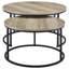 Table basse gigogne 2 pièces-130057220