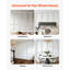 Ensemble de 6 moulures murales, ensemble de lambris, polystyrène léger à peindre, facile à installer, garniture murale imperméable pour la décoration intérieure du salon, de la chambre à coucher, blanc (24 x 54 + 24 x 24 po)