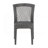 FARLEY STACKING SIDECHAIR,Set Of 2,KD,GREY