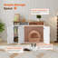 Large Hidden Cat Litter Box Enclosure For Self Cleaning Litter Boxes