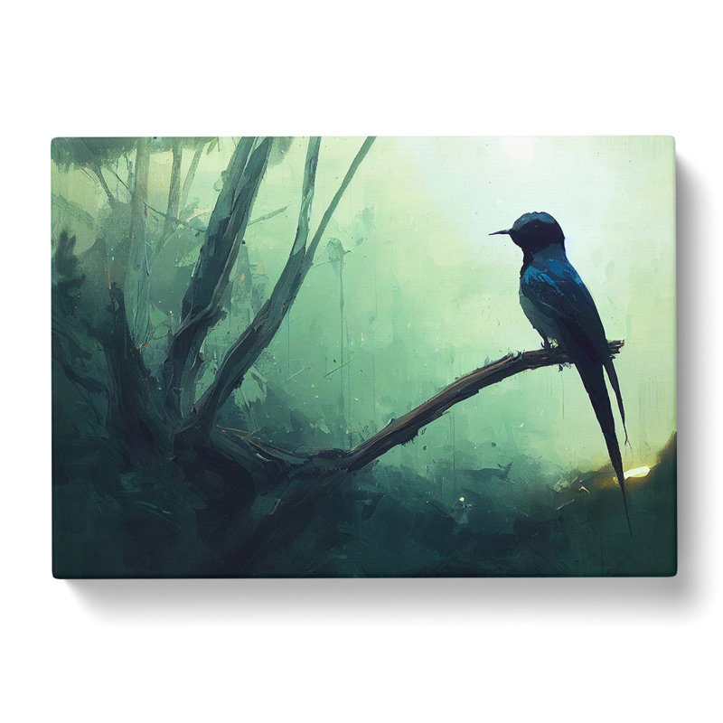 Glorious Swallow Bird - Wrapped Canvas, 35cm H x 50cm W x 3cm D