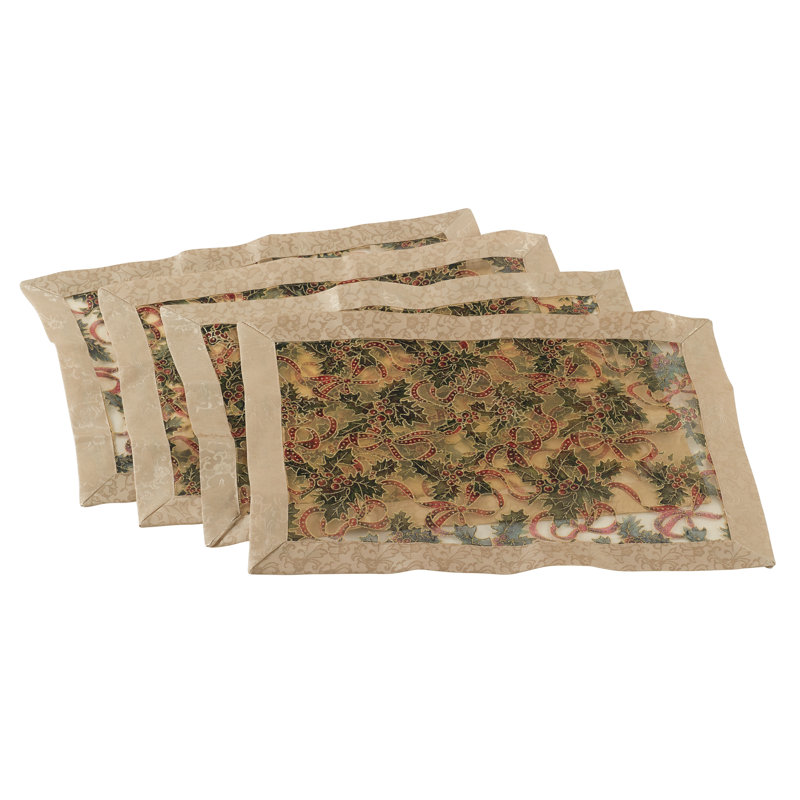 Ensemble de napperons 4 pièces Dinah