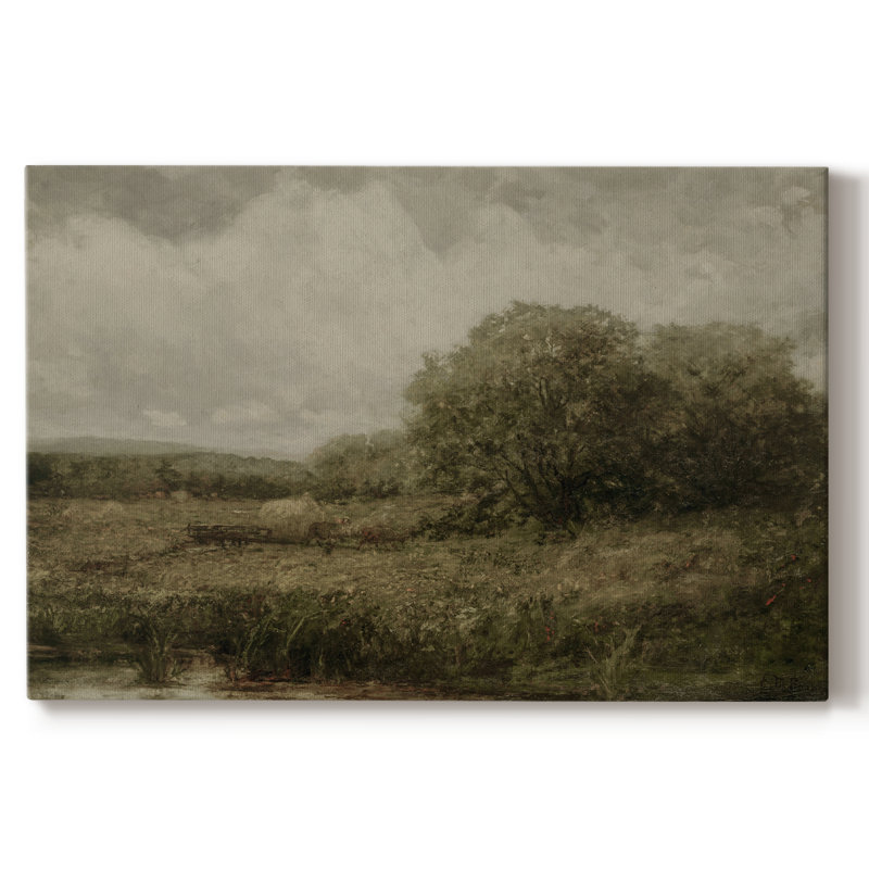 Vintage Landscape-DCC XXXII, reproduction d'art sur toile, H 9 po x l 13 po